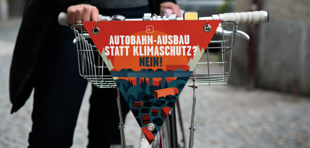 Autobahn-Ausbau statt Klimaschutz NEIN!